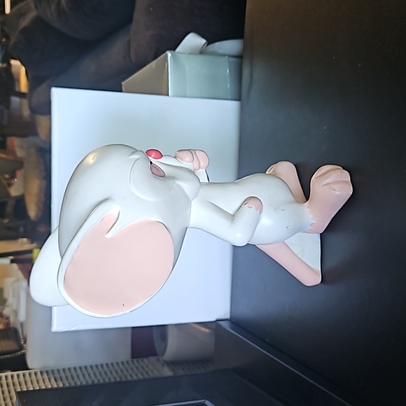 VINTAGE 11" BRAIN STATUE FROM PINKY AND THE BRAIN CARTOON WARNER BROS 1997 - Picture 6 of 6